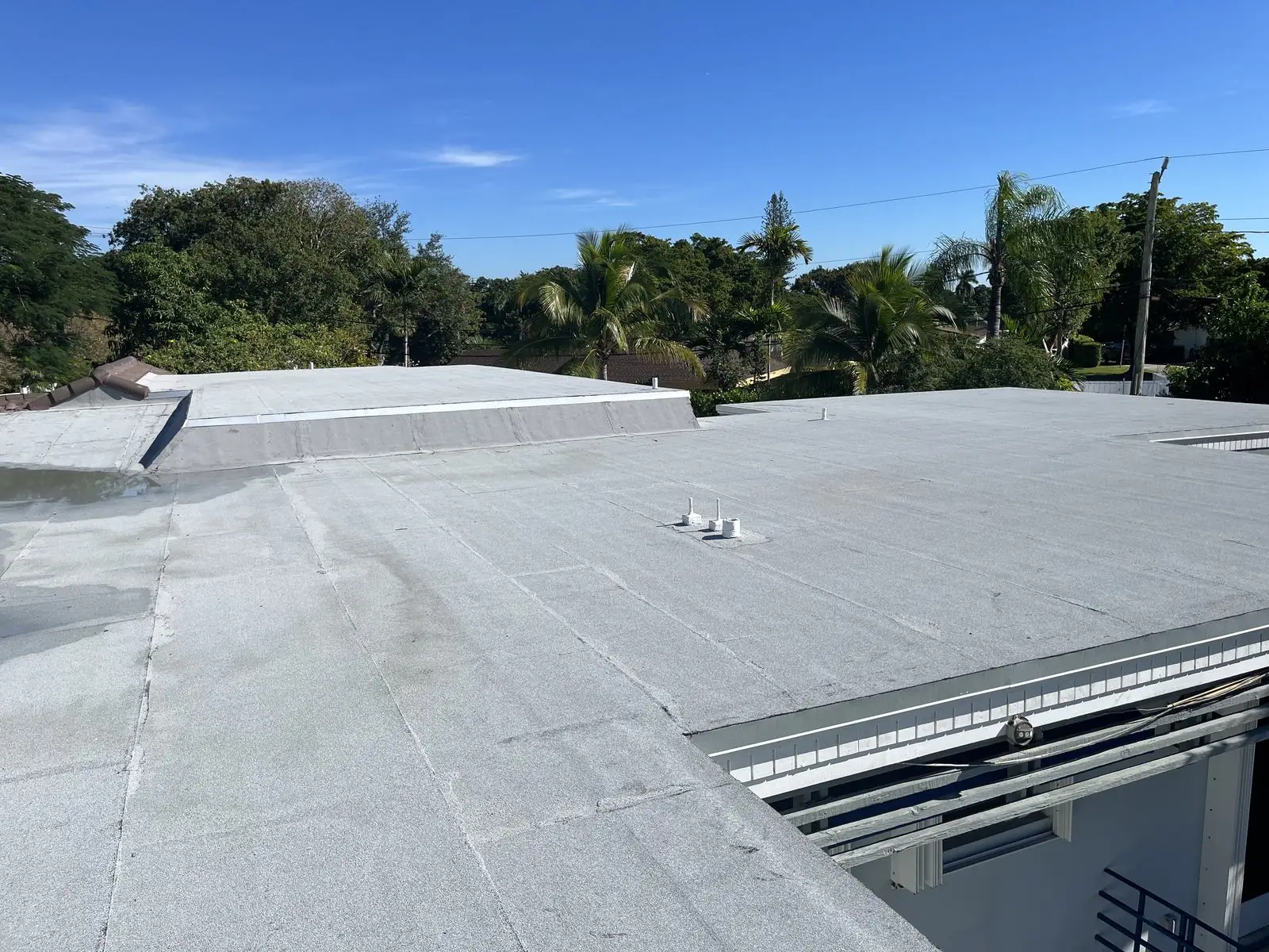Flat / TPO roofing, RTI Roofing job photo
